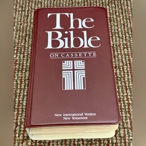 1984 Vtg Hosanna Complete NIV New Testament Audio Cassette Tape Bible